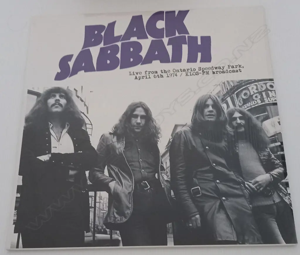 Black Sabbath, Live From The Ontario Speedway Park, April 6th 1974: KLOS-FM Broadcast Image 1++